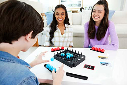 Mattel Games Bounce-Off Pop-Out Party Game for Kids, Adults and Family Night, Bounce Fast or Balls Go Flying for 1-4 Players
