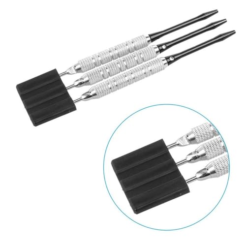 ZYAMY 10PCS Black Dart Case Holder Tip Insert Protector Portable Dart Needle Protector Dart Case Plastic Insert Box Dart Case Holder For Home Outdoor