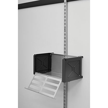 Rubbermaid FastTrack Rail Access Bin Garage Organization Bin for Sports Equipment/Gardening Supplies/Shed/Home/Garage/Item Storage - style: Storage Bin
