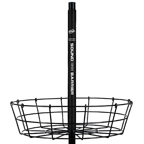 MVP Disc Sports Black Hole Sound Barrier Disc Golf Basket Silencer
