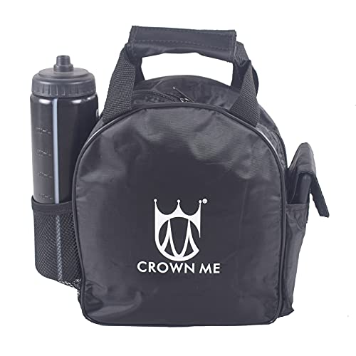Disc Golf Set, Includes 1pc Bag with Water Bottle Pocket and Accessory Pocket, 2 Drivers, 2 Mid-Ranges, 2 Putters, 1 Mini Disc Marker and 1 Towel - color: Black