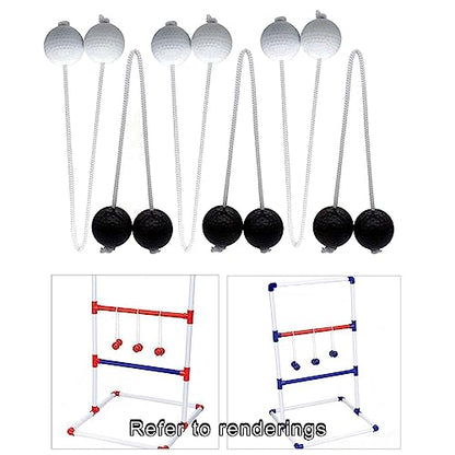 Premium Ladder Toss Game Replacement Balls - and Colorful
