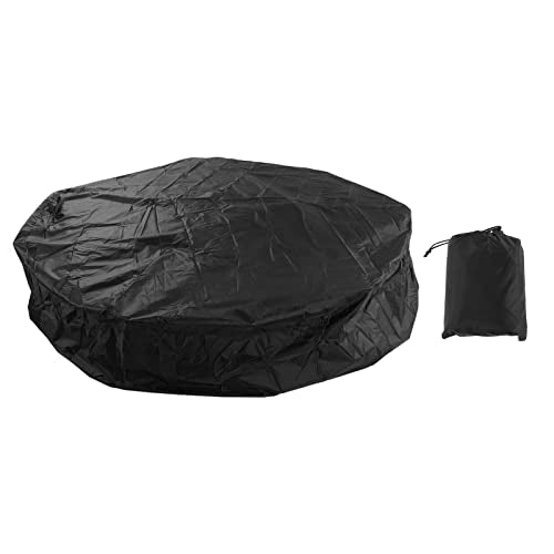 P ing Pong Table Cover Outdoor Water Proof, 190 Coating Dust Cover for Table Tennis, Drawstring Style (155X75x150cm), Ideal for Outdoor Courtyard (Black) - color: Black, size: 215*70cm