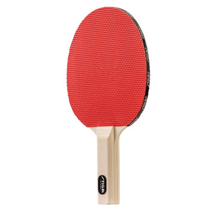 STIGA Beginner Ping Pong Paddles - Recreational to Performance Table Tennis Rackets Ages and Skill Levels - Multiple Styles + Performance Levels Available - style: Hardbat