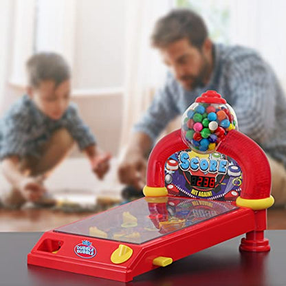 Dubble Bubble DB100P Pinball Gumball Machine - Lights - Sounds (Red)