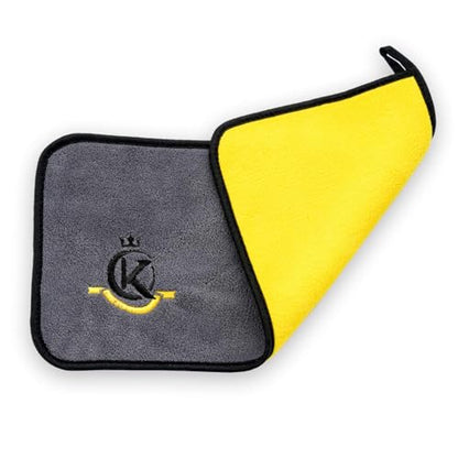 KONLLEN Billiards Billiard cue Towel - 100% Cotton Black 8-Ball Pool Cue Clean Towel Maintenance Accessories Cleaning Set Shaft Wax + Cleaning Powder + - color: Yellow