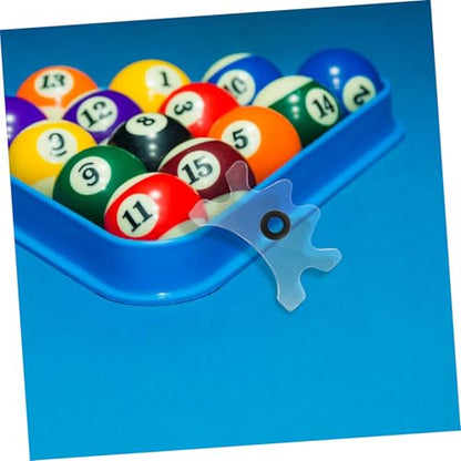 POPETPOP Billiards Accessories Pool Cue Holder Rack Freestanding Billiard Stick Holder Cue Chalk Rest