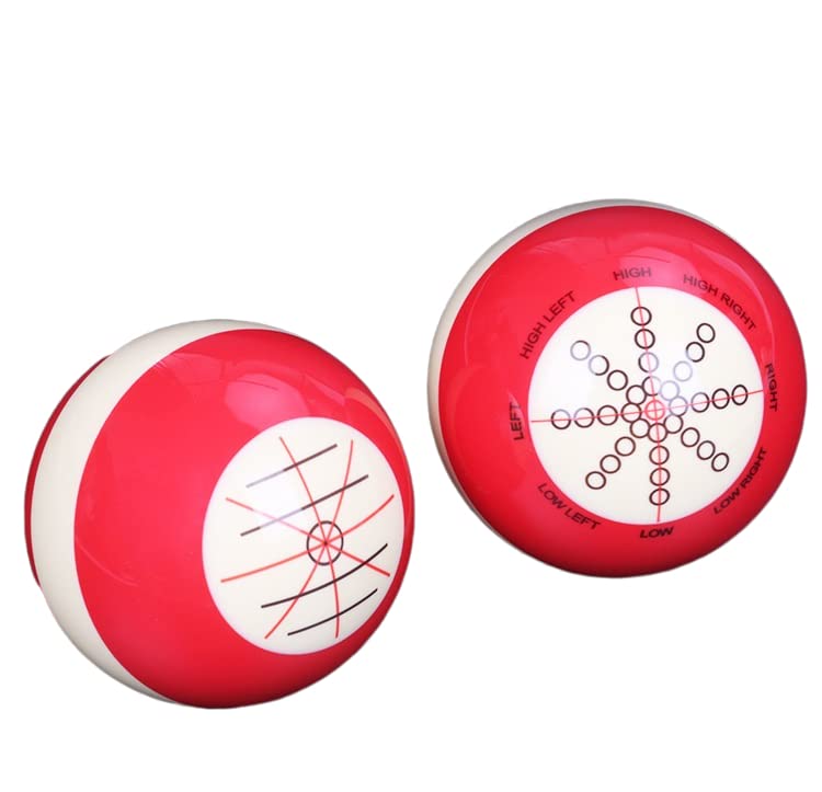 Billiards Cue Ball, Standard Table Training Pool Ball - 57.2mm/2.3in Diameter