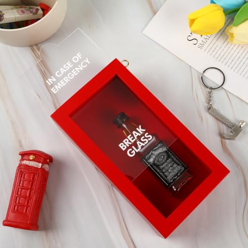 Funny Gift Emergency Box w/Hammer(Medium), Break in Case of Emergency Box, Personalized Prank Gag Gift for Birthday Holiday, Funny Desk Decor, White Elephant Gift for Friend Coworker Family - style: Medium Emergency Box
