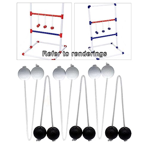 Premium Ladder Toss Game Replacement Balls - and Colorful