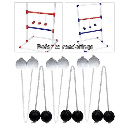 Premium Ladder Toss Game Replacement Balls - and Colorful