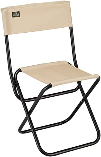 BUNDOK(バンドック) BD-109BE Outdoor Chair, Lサイズ, A. Beige - color: A. Beige