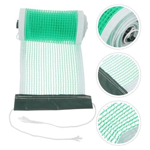 BESPORTBLE Portable Foldable Table Tennis Net with Mesh Stable Pong Net for Standard Tables Reusable and Easy to Clean for Indoor and Outdoor Sports with Family and Friends