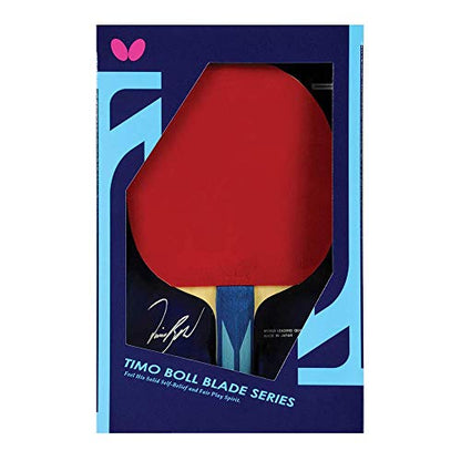 Butterfly Timo Boll ALC Blade & Tenergy 05 Rubber Shakehand Table Tennis Racket - Pro-Line Series - Comprised of Our Most Popular Blade and Rubbers - Recommended for Aspiring Professional Players