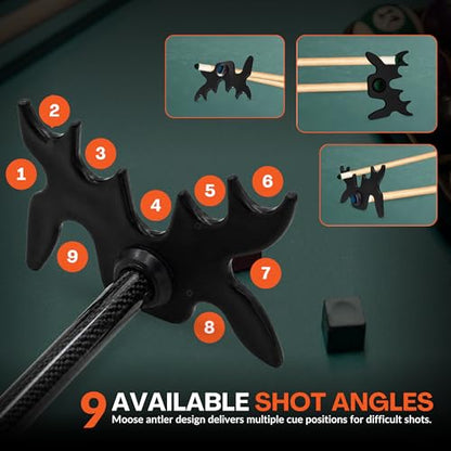 Beer City Billiards - Slip-On Portable Moosehead Bridge Cue Rest