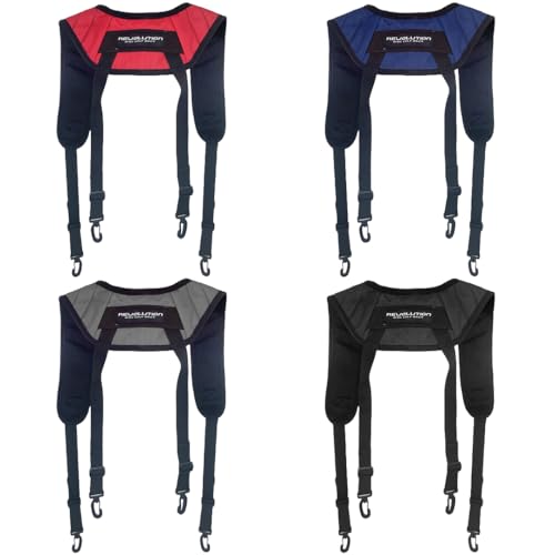 Revolution Mini Deluxe V3 Disc Golf Bag - Crimson