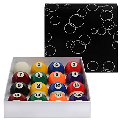 Billiard Pool Ball Standard Set Mini Size 1 1/2" - 38 mm