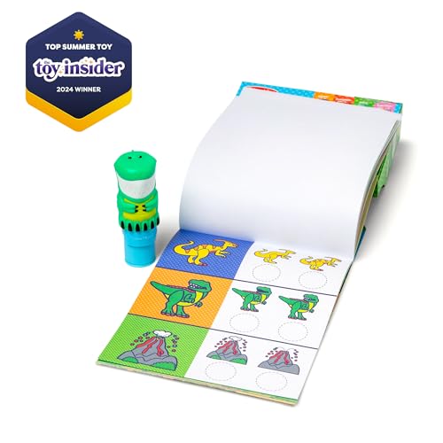 Melissa & Doug Sticker Wow!™ Dinosaur Bundle: 24-Page Activity Book, Refillable Sticker Stamper, Mini Pad, 500 Stickers, Arts and Crafts for Kids Ages 3+ - color: Dinosaur, size: Single