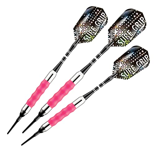Viper Sure Grip Soft Tip Darts - color: Pink, size: 18 Grams