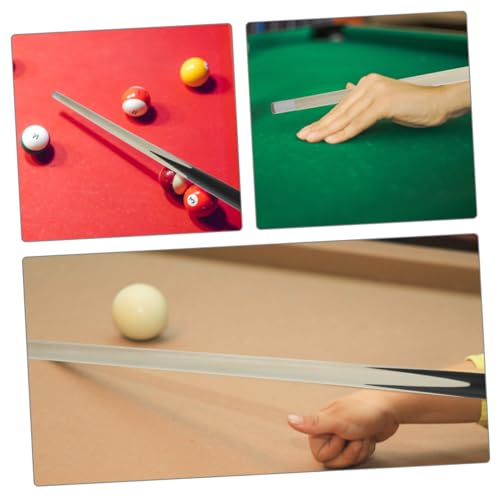 VICASKY 48cm Mini Pool Stick Set for Kids 4pc Billiard Cue Sticks Wooden Pool Cues Anti-Skid Grip for Children’s Game Room