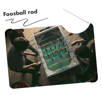UPKOCH Foosball Table Rod Replacement Heavy Duty Foosball Pole for Desk Soccer Easy Install