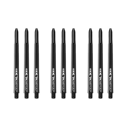 RED DRAGON Luke Humphries Joust XL Dart Shafts - Extra Long Nylon Dart Stems for Stable Flight & Consistent Trajectory, 9 Shafts (3 Sets)