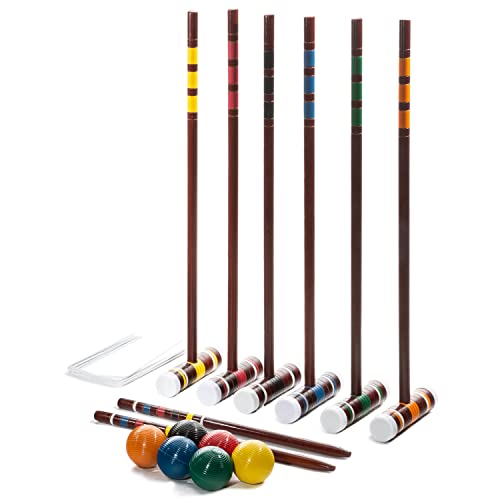 Franklin Sports Intermediate Croquet Set - style: Intermediate