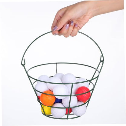 Golf Carry Bag Storage Box Efficient Metal Basket for and Organization Holds up to Lightweight and Portable Organizer