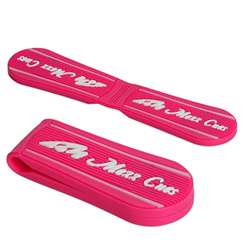 Mezz Smart Chalk Set Pool Cue Chalk + Chalk Holder + Chalk Cover (Pink w/White logo)