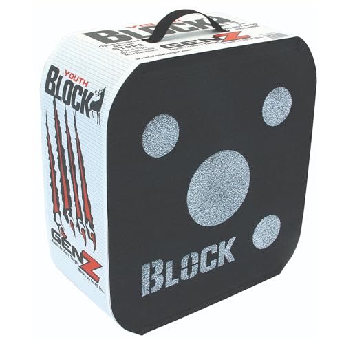 Block GenZ 16" Youth Open Archery Target, 40Lb Draw, Easy Removal, Multi-Color - style: GenZ (16")