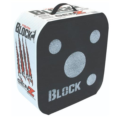 Block GenZ 16" Youth Open Archery Target, 40Lb Draw, Easy Removal, Multi-Color - style: GenZ (16")