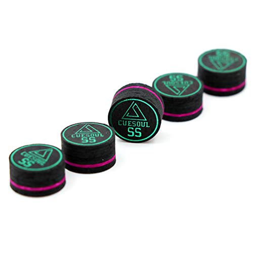 CUESOUL Cue Tips-Pool Cue Tip/Snooker Cue Tip/Glue on Tip - color: Pool cue tip-SS