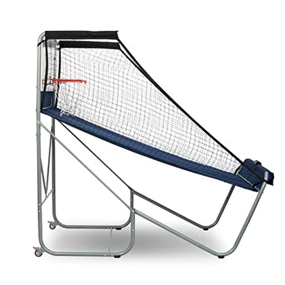 Pop-A-Shot - Home Dual Shot with NCAA Graphics l Sensor Scoring l 16 Game Modes l 7 Balls l Foldable Storage l for All NCAA Fans - style: Duke Blue Devils
