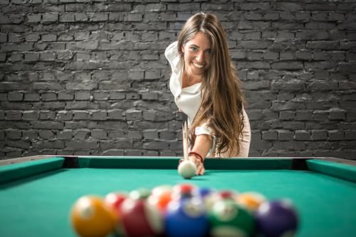OKKO Billiard Pool Table Plastic 8 Ball Triangle Rack Black for Standard 2 ¼” Pool Balls - size: for 2 1/4" pool balls