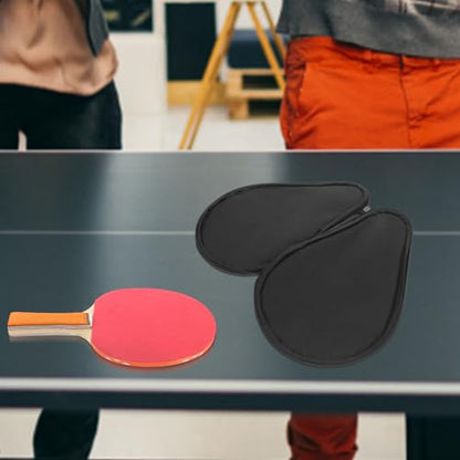 POPETPOP Table Tennis Paddle Bag with Sturdy Gourd Shape, Blue Portable Storage Case for Paddle and Balls, Reusable Organizing Bag for Casual Activities and Outdoor Use