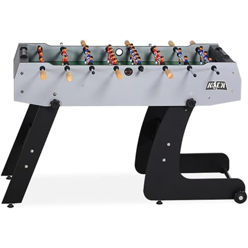 KICK Monarch 48" Folding Foosball Table – Compact Indoor Game Table - color: Gray