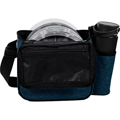 Dynamic Discs 3-Disc Set with Bag | 3X Disc Golf Disc w/Putter, Midrange & Driver + Cadet Shoulder Bag | Perfect All-in-One Starter Set for Beginners & Intermediates w/Towel & Mini (Midnight Blue) - color: Midnight Blue