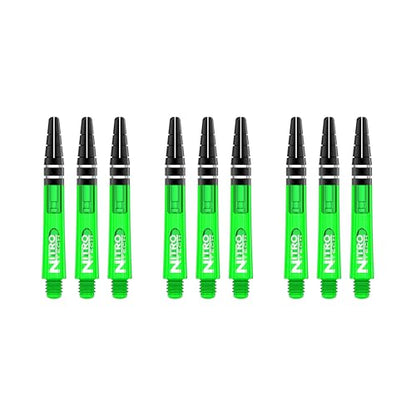 RED Dragon Nitrotech Short Stems - 3 Sets per Pack (9 Stems in Total) - color: Green