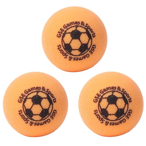 GSE Games & Sports Expert Regulation Size 35mm(1.38") Table Replacement Foosball Balls, Official Tournament Table Soccer Balls, Foosball Table Accessories - color: Orange, style: 3 Pack