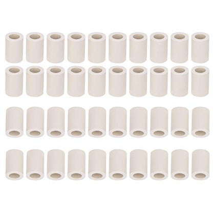 40Pcs Fiber Billiards Stick Pool Cue Ferrules Tubes Replacement Parts Repair Accessories Leisure Sports Game Room Cue Ferrule Pool Replacement Kit Stick Ferrules Kamui - size: 13MM 0.8 inches