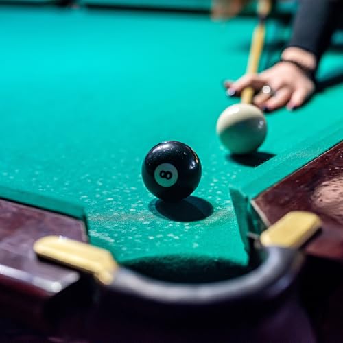 PATIKIL 2-1/4" Billiard Cue Ball, 16 Pack Regulation Size Pool Table Pool Cue Ball Practice Training Balls for Billiard Room Game Room, White