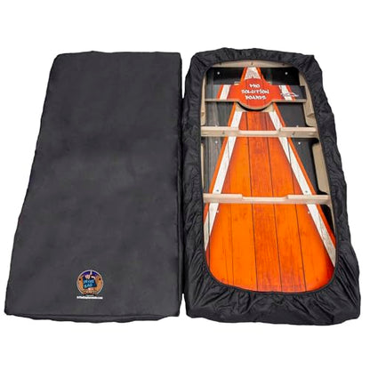 Cornhole Board Padded Covers (Set of 2) | Padded Protective Covers with Thick Padding | Carrying Case for Cornhole Boards For Safe Storage and Transportation