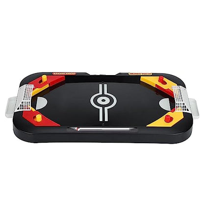 Tabletop Air Hockey Table, 2 in 1 Mini Air Hockey Game Indoor Hockey Game Mini Game Soccer and Table for Indoor Fun Desktop Sports