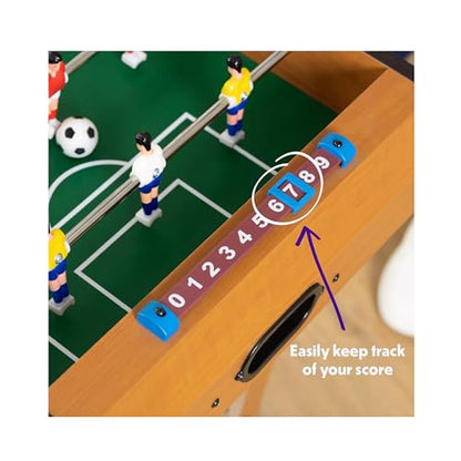 Giant 27" Foosball Table with Legs - Wood
