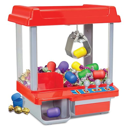 Ambassador Games: Electronic Arcade Claw Crane Game - Hyper Neon Black Series, Plastic Eggs to Fill with Prizes, Carnival-Style Music, Kids Ages 6+