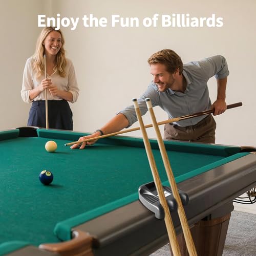 Cue Rest - Portable Weighted Billiard Cue Rack with Chalk Holder (2 Holes) - style: 2 Holes