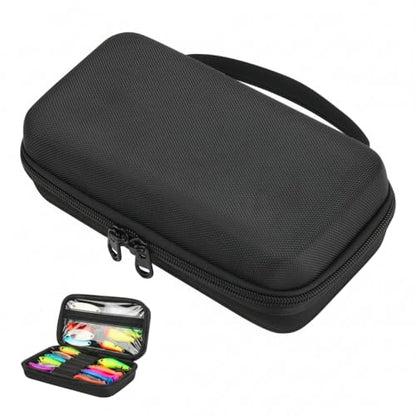 DONGKER Dart Case, 6 Slots Hard EVA Protective Organizer for Steel Soft Tip Darts Accessories Storage