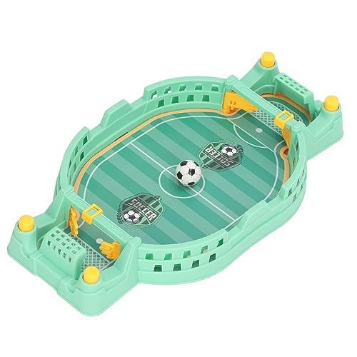 Tabletop Soccer Game, Compact Plastic Mini Foosball Table, Kids Football Table with Football for Adults Children Family Game Night Indoor Entertainment Interactive Play Hand Eye