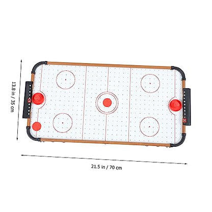 POPETPOP 1Pc Mini Tabletop Ice Hockey Game Creative for Smooth Edges Indoor Fun Battery for Boys and Exercise Finger Flexibility
