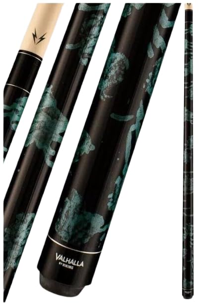 VALHALLA Viking 200 Series No Wrap 2 Piece 58” Pool Cue Stick + Bonus Williard Nickel Tip Tool - size: 19.5oz, style: VA214